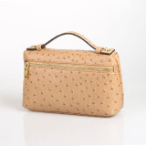 Fashion Crocodile Embossed Leather Women Clutch Make Up Bag Handbags