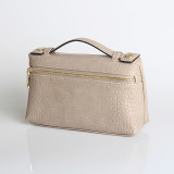 Fashion Crocodile Embossed Leather Women Clutch Make Up Bag Handbags
