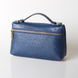Fashion Crocodile Embossed Leather Women Clutch Make Up Bag Handbags