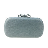 Women Bags leatherette Evening Bag Bow(s) Crystal Detailing