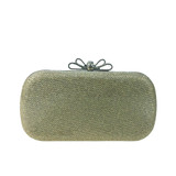 Women Bags leatherette Evening Bag Bow(s) Crystal Detailing