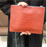 Women Day Clutch Bag Crocodile Leather Women Pouch Ladies Hand Bags