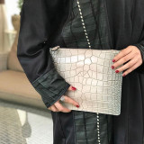 Women Day Clutch Bag Crocodile Leather Women Pouch Ladies Hand Bags