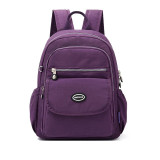 Nylon Backpack For Women Travel School Shoulder Bags Multifunction Rucksack Waterproof