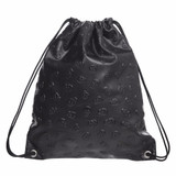 Skull Drawstring Fashion Backpack Travel Women Backpacks Shoulder Bag