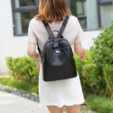 Fashion Women Backpacks for Teenage Girls Schoolbags Travel Youth Leather