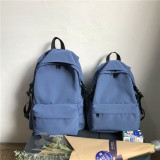 Female Solid School Bag For Teenage Girls Nylon Travel Backpack Women