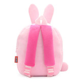 Lovely Rabbit Toddler Backpack Soft Plush Kids Schoolbag Snack Toy