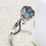 Women Bridal Wedding Engagement Finger Ring Luxury Jewelry