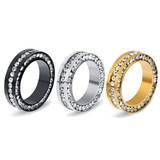 Best Selling Stainless Steel Engagement Ring Fashion Jewelry