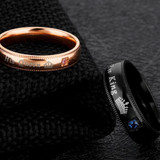 Fashion Engagement Promise Ring With Couple Her King And His Queen