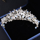 Crystal Bridal Jewelry Sets Vintage Gold Fashion Wedding Jewelry