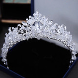 Luxury Crystal Beads Bridal Jewelry Sets Rhinestone Tiaras Crown Luxury Crystal Beads Bridal Jewelry Sets Rhinestone Tiaras Crown