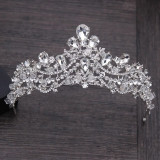 Luxury Sparkling Crystal Bridal Jewelry Sets Choker Necklace Earrings Tiaras Sets Luxury Sparkling Crystal Bridal Jewelry Sets Choker Necklace Earrings Tiaras Sets