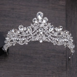 Luxury Sparkling Crystal Bridal Jewelry Sets Choker Necklace Earrings Tiaras Sets Luxury Sparkling Crystal Bridal Jewelry Sets Choker Necklace Earrings Tiaras Sets