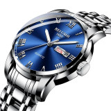 Fashion Ultra Thin Mens Watches Top Brand Luxury Quartz Watch