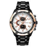 Fashion  Luxury Brand Man quartz full stainless steel Watch Fashion  Luxury Brand Man quartz full stainless steel Watch