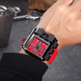 Watches Men Luxury Brand Sport Male Quartz Watch PU Leather Unique