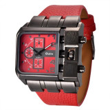 Watches Men Luxury Brand Sport Male Quartz Watch PU Leather Unique