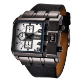 Watches Men Luxury Brand Sport Male Quartz Watch PU Leather Unique
