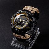 Men Sports Quartz Watches Luxury Brand LED Digital Clock Military