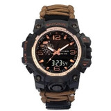 Men Sports Quartz Watches Luxury Brand LED Digital Clock Military