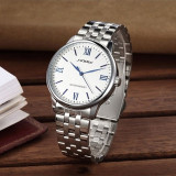 Couple Watch Luxury Quartz Watch Mens Women Clock Ladies Dress