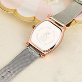Couple Watch Stainless Steel Watch Men Women Quartz Casual Wristwatch