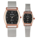 Couple Watch Stainless Steel Watch Men Women Quartz Casual Wristwatch