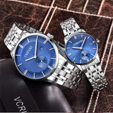 Top Quality Stainless Steel Quartz Watch Couple Wristwatches Men&Women