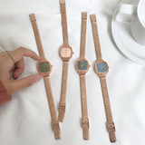 Elegant Square Women Watches Rose Gold Luxury Women'S Fashion Elegant Square Women Watches Rose Gold Luxury Women'S Fashion