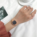 Elegant Square Women Watches Rose Gold Luxury Women'S Fashion Elegant Square Women Watches Rose Gold Luxury Women'S Fashion
