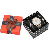 Women's Bracelet Watches Set Rose Gold Quartz Analog Watches