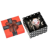 Women's Bracelet Watches Set Rose Gold Quartz Analog Watches