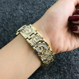 Luxury Bracelet Watch Women Watches Rhinestone Fashion Rose Gold Luxury Bracelet Watch Women Watches Rhinestone Fashion Rose Gold