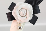 High Quality Luxury Crystal Rhinestones Camellia Flower Car Interior Accessories