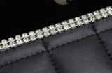 High Quality Luxury Crystal Rhinestones Camellia Flower Car Interior Accessories