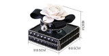 High Quality Luxury Crystal Rhinestones Camellia Flower Car Interior Accessories