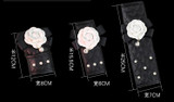 High Quality Luxury Crystal Rhinestones Camellia Flower Car Interior Accessories