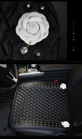 Camellia Flower Car Interior Accessories