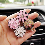 High Quality Crystal Car Air Freshener Rhinestone