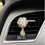 High Quality Crystal Car Air Freshener Rhinestone
