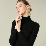 Turtleneck Women Cashmere Sweater Warm