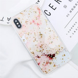 Gold Foil Bling Marble For iPhone Case