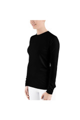 Rash Guard pour femmes noir