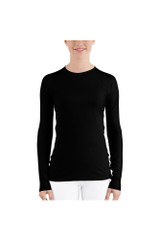 Rash Guard pour femmes noir