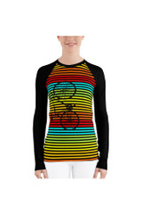 Cyclist Rash Guard pour femmes