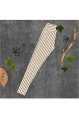 Legging de yoga rayé