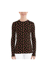 Rash Guard pour femmes fleuri