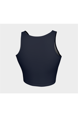 Haut de sport bleu zèbre